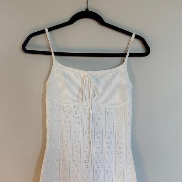 House of CB Myla Maxi Dress in White size Small NWT, White Knit Maxi Dress - Picture 3 of 8
